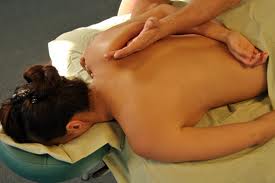 Girl having Sports Massage